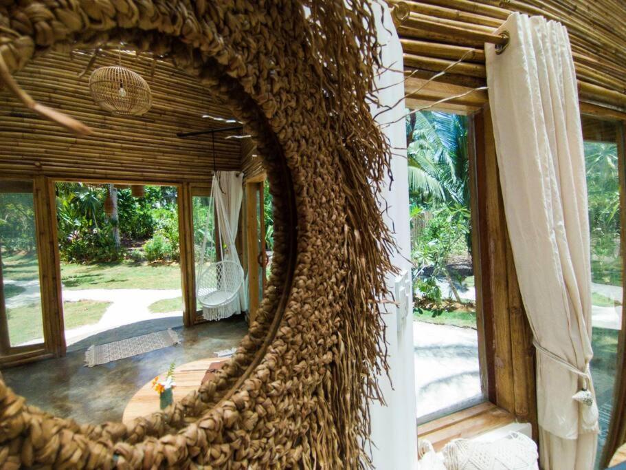 The Bamboo Houses - Tropical Garden & Empty Beach General Luna  Extérieur photo