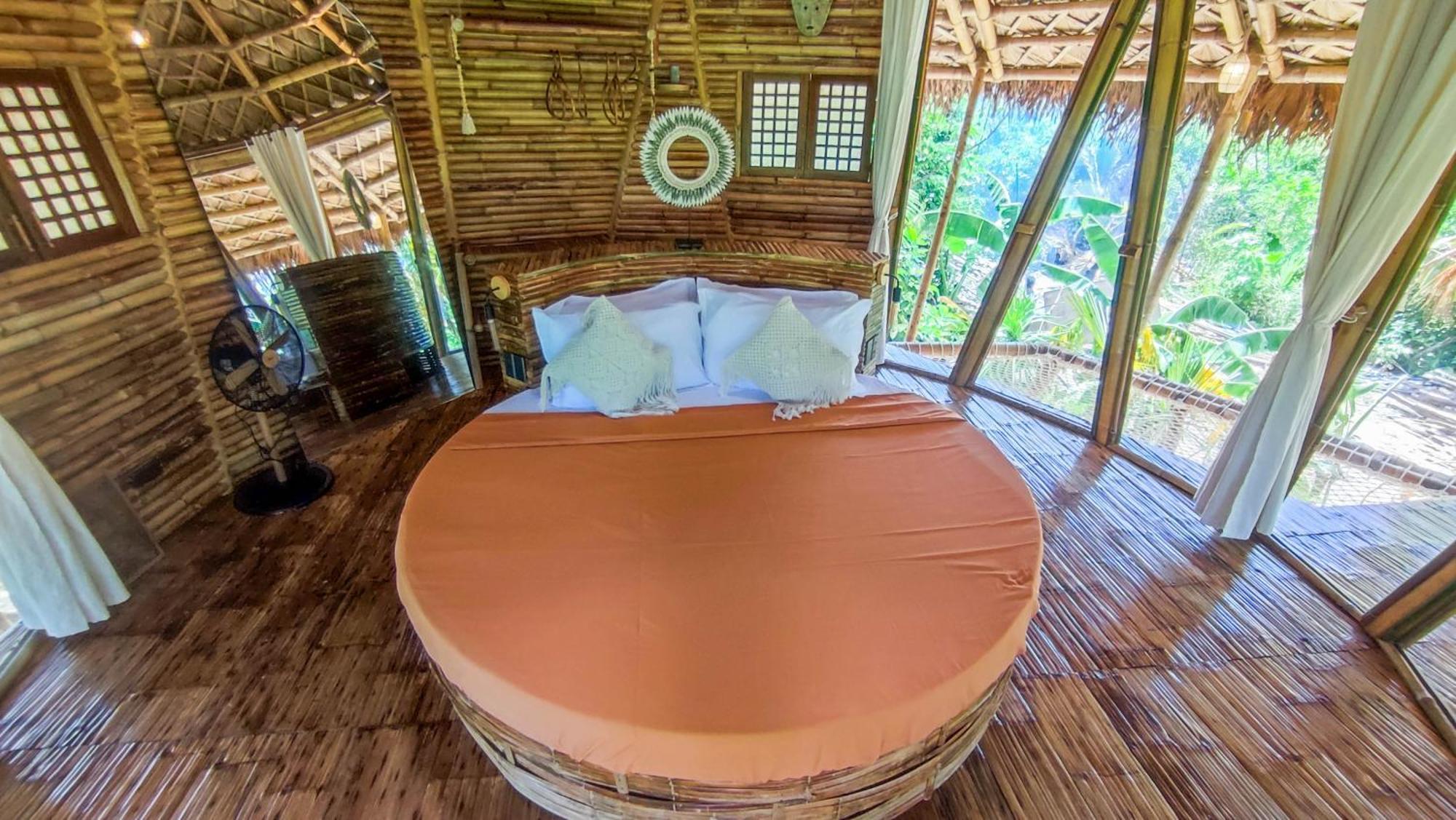 The Bamboo Houses - Tropical Garden & Empty Beach General Luna  Extérieur photo